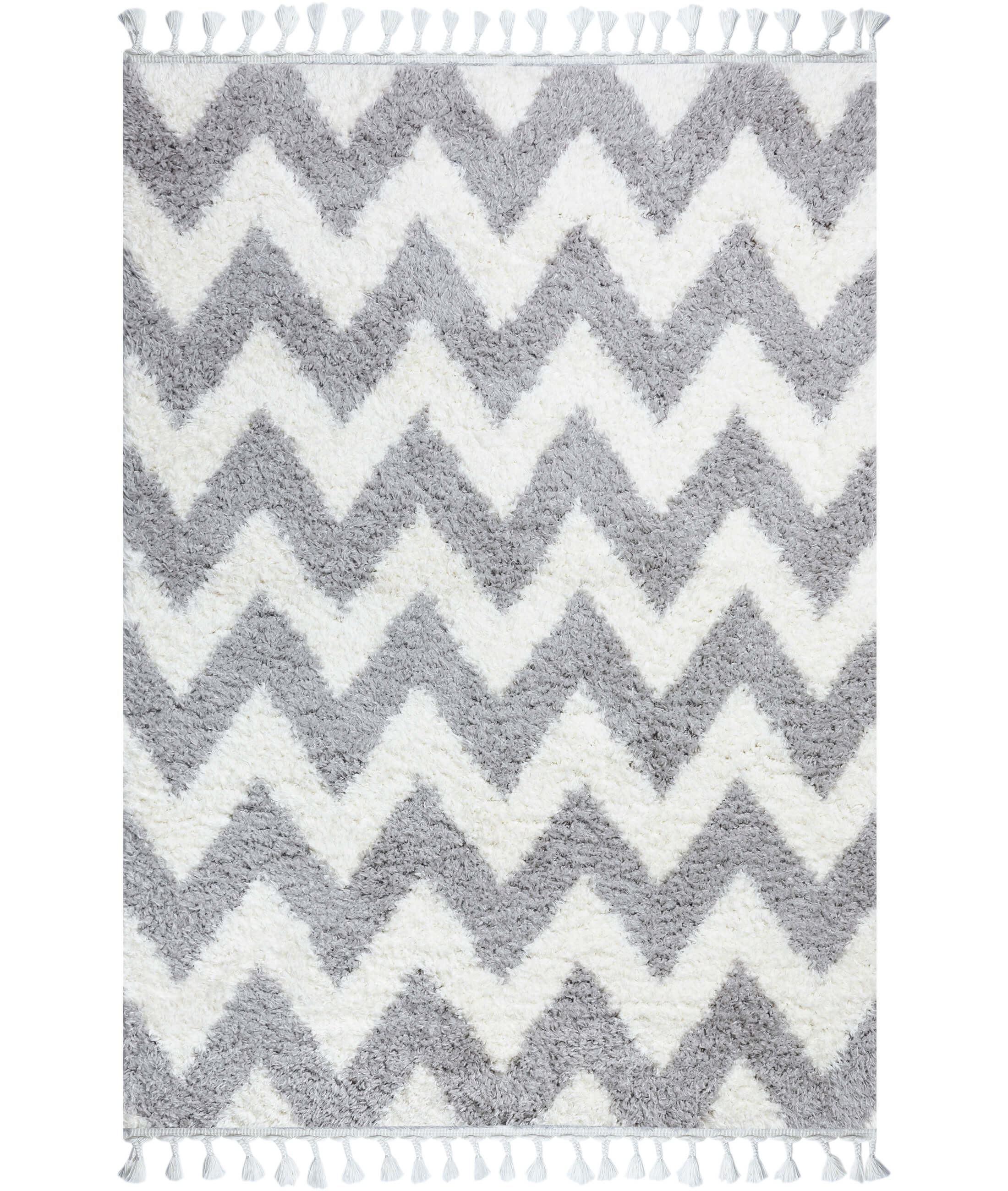 Marakesh White Gray Carpet 4545A